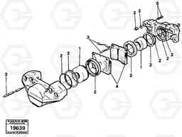 18058 Disc brake. L50 L50 S/N -6400/-60300 USA, Volvo Construction Equipment