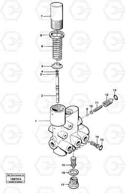 4967 Valves L30 L30, Volvo Construction Equipment