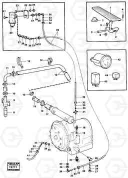 101071 Retarder with fitting parts 91015 A25 VOLVO BM VOLVO BM A25, Volvo Construction Equipment