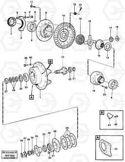 16266 Final drive, front L50 L50 S/N -6400/-60300 USA, Volvo Construction Equipment
