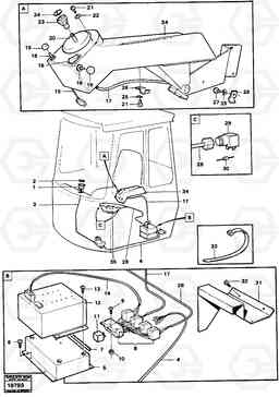 2119 Comfort drive control lever steering L90 L90, Volvo Construction Equipment