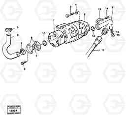 46982 Feed lines L30 L30, Volvo Construction Equipment