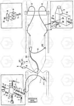 92795 Attachment locking. L70 L70 S/N -7400/ -60500 USA, Volvo Construction Equipment