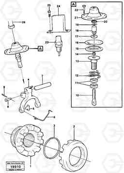 8873 Differential lock L50 L50 S/N -6400/-60300 USA, Volvo Construction Equipment