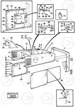 20582 Engine hood L50 L50 S/N -6400/-60300 USA, Volvo Construction Equipment