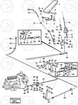 74034 Governor controls. L90 L90, Volvo Construction Equipment