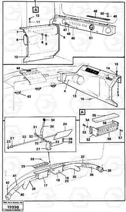 52260 Air ducts. L50 L50 S/N -6400/-60300 USA, Volvo Construction Equipment