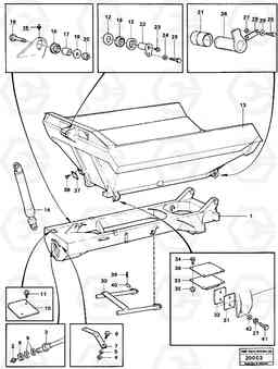 84047 Trailer and body 4 X 4 A25 VOLVO BM VOLVO BM A25, Volvo Construction Equipment