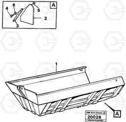 24515 Mudflap rear 90650 Std Usa A25 VOLVO BM VOLVO BM A25, Volvo Construction Equipment