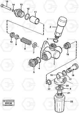 93504 Feed pump A25 VOLVO BM VOLVO BM A25, Volvo Construction Equipment