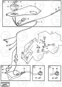 2289 Attachment locking electrical system. L90 L90, Volvo Construction Equipment