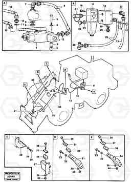 95417 Attachment locking. L90 L90, Volvo Construction Equipment