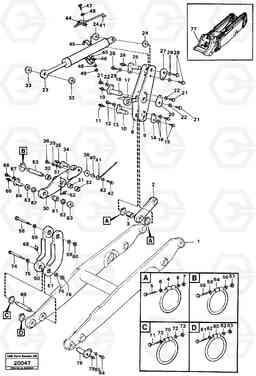 39819 Loading unit. L50 L50 S/N -6400/-60300 USA, Volvo Construction Equipment