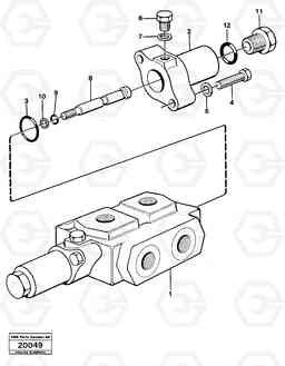 623 Valves L50 L50 S/N -6400/-60300 USA, Volvo Construction Equipment
