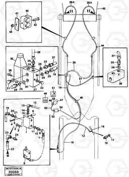 91666 Attachment locking. L50 L50 S/N -6400/-60300 USA, Volvo Construction Equipment