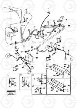 56836 Hydraulic brake system. L90 L90, Volvo Construction Equipment