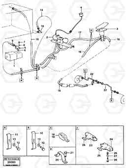 37063 Hydraulic brake system compactor version. L90 L90, Volvo Construction Equipment