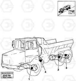 20629 Brake A25 VOLVO BM VOLVO BM A25, Volvo Construction Equipment