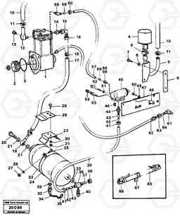 85823 Air pressure equipment. L90 L90, Volvo Construction Equipment
