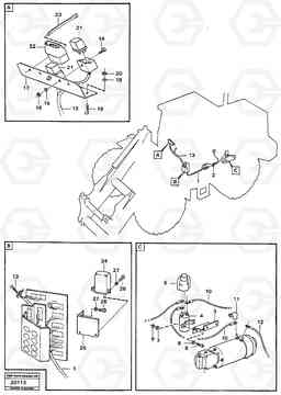 34621 Auxiliary steering system L120 Volvo BM L120, Volvo Construction Equipment