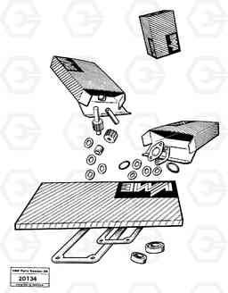 51985 Repair kit for transmission L160 VOLVO BM L160, Volvo Construction Equipment