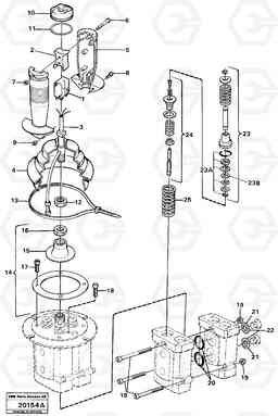 16065 Servo valve. L160 VOLVO BM L160, Volvo Construction Equipment