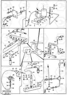 22901 Automatic lubricating L160 VOLVO BM L160, Volvo Construction Equipment