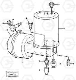 16112 Pump unit L160 VOLVO BM L160, Volvo Construction Equipment