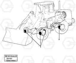 24084 Brake L120 Volvo BM L120, Volvo Construction Equipment