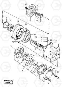 47880 Air compressor 4400 4400, Volvo Construction Equipment