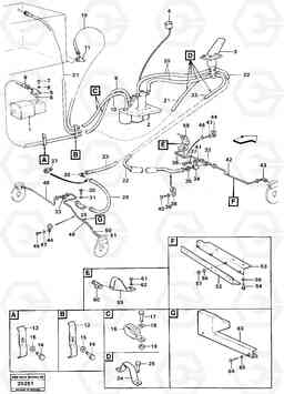 37061 Hydraulic brake system. L90 L90, Volvo Construction Equipment