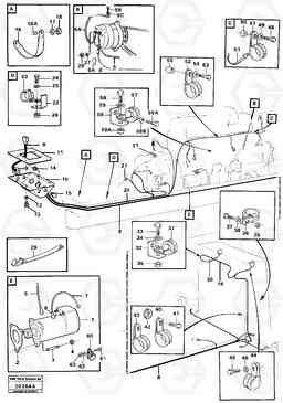14301 Electric system rear L120 Volvo BM L120, Volvo Construction Equipment