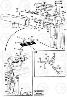 51304 Controls L120 Volvo BM L120, Volvo Construction Equipment