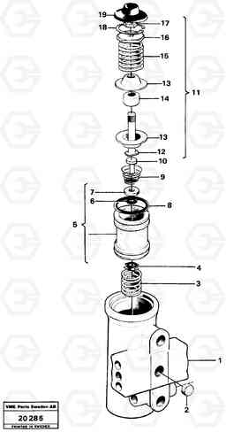 20260 Regulator L160 VOLVO BM L160, Volvo Construction Equipment