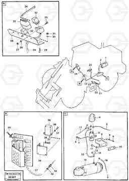 3546 Secondary steering system. L160 VOLVO BM L160, Volvo Construction Equipment