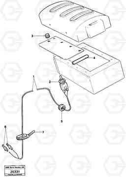 22311 Kickdown function. L160 VOLVO BM L160, Volvo Construction Equipment