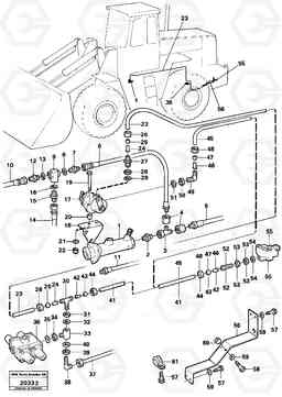 28142 Trailer brake control. L160 VOLVO BM L160, Volvo Construction Equipment