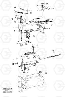 31087 Fuel injection pump control unit L30 L30, Volvo Construction Equipment