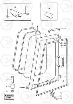 54562 Windows L30 L30, Volvo Construction Equipment