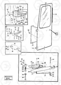 52270 Door L30 L30, Volvo Construction Equipment