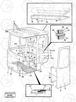 37235 Insulating matting L30 L30, Volvo Construction Equipment