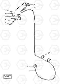 21247 Boom kickout L30 L30, Volvo Construction Equipment