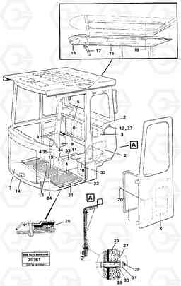37067 Insulating matting L90 L90, Volvo Construction Equipment