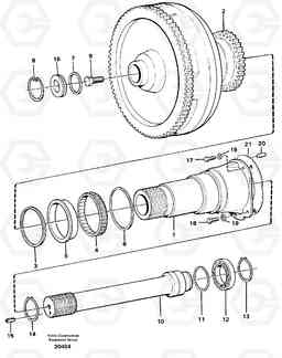 15878 Torque converter L120 Volvo BM L120, Volvo Construction Equipment