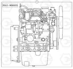 16408 Engine EC25 TYPE 281, Volvo Construction Equipment