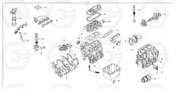 59454 Repair kits for engine EC30 TYPE 282, Volvo Construction Equipment