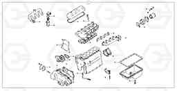 3130 Repair kits for engine EC45 TYPE 284, Volvo Construction Equipment