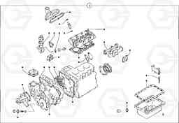 38682 Engine gasket kit EC20B TYPE 272 XT/XTV, Volvo Construction Equipment