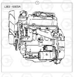 4716 Equipped engine EC15 TYPE 265 XR, Volvo Construction Equipment