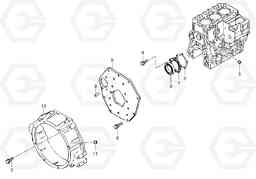 1267 Flywheel housing EC30 TYPE 282, Volvo Construction Equipment